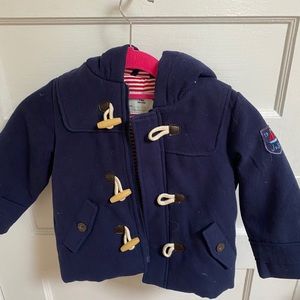 A children’s duffle coat